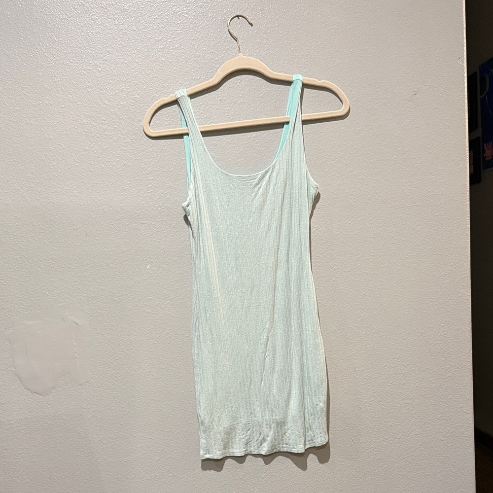 Mahina Light Green Camisole Dress